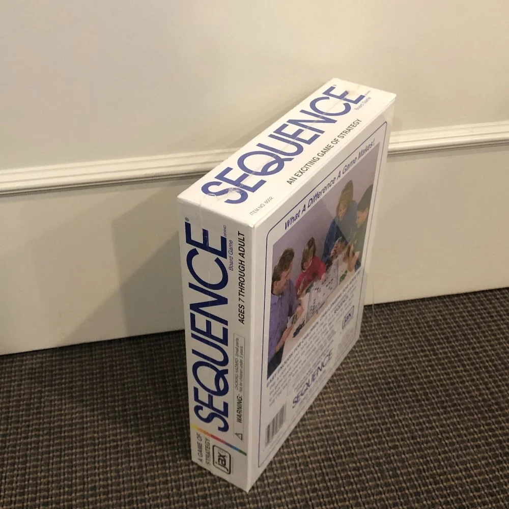 SEQUENCE STRATEGY BOARD GAME - NEVER OPENED